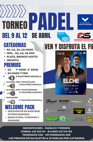 TORNEO CIRCUITO CLUB TIRO PICHÓN ELCHE